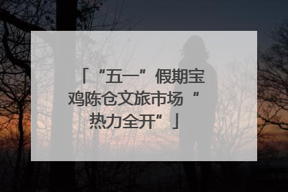 “五一”假期宝鸡陈仓文旅市场“热力全开”