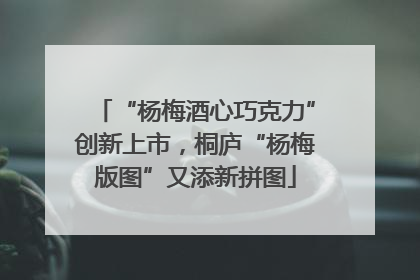 “杨梅酒心巧克力”创新上市，桐庐“杨梅版图”又添新拼图
