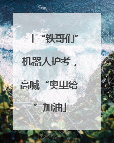 “铁哥们”机器人护考，高喊“奥里给”加油