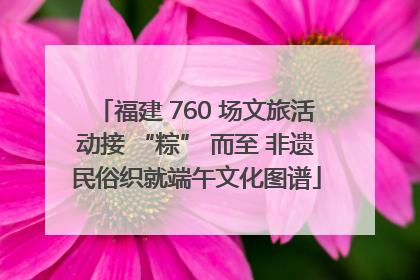 福建 760 场文旅活动接 “粽” 而至 非遗民俗织就端午文化图谱