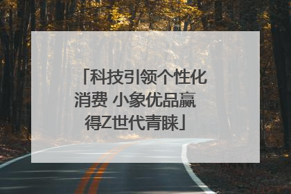 科技引领个性化消费 小象优品赢得Z世代青睐