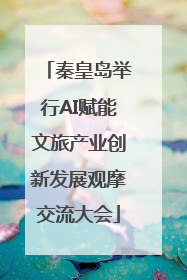 秦皇岛举行AI赋能文旅产业创新发展观摩交流大会
