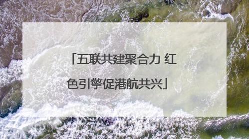 五联共建聚合力 红色引擎促港航共兴