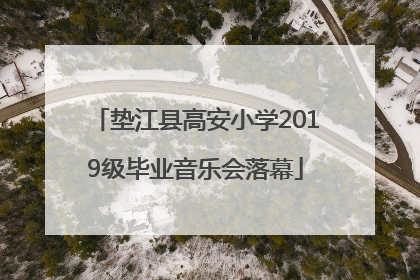 垫江县高安小学2019级毕业音乐会落幕