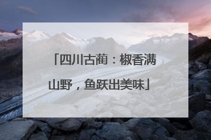 四川古蔺：椒香满山野，鱼跃出美味