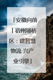 安徽向前丨宿州埇桥区：建智慧物流 兴产业引擎