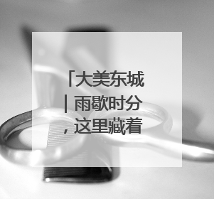 大美东城｜雨歇时分，这里藏着一片会呼吸的绿境