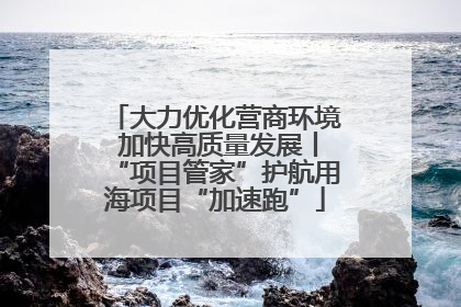 大力优化营商环境 加快高质量发展丨“项目管家”护航用海项目“加速跑”