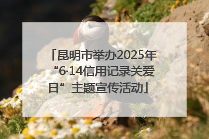 昆明市举办2025年“6·14信用记录关爱日”主题宣传活动
