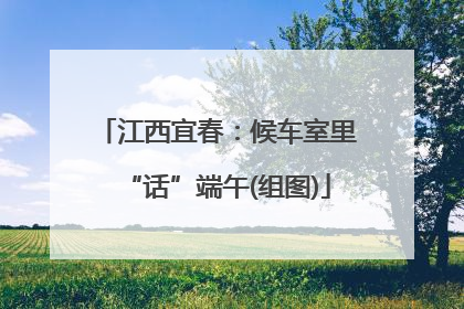 江西宜春：候车室里“话”端午(组图)
