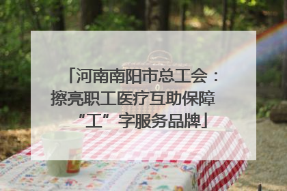河南南阳市总工会：擦亮职工医疗互助保障“工”字服务品牌