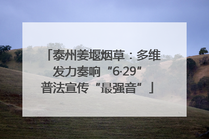 泰州姜堰烟草：多维发力奏响“6·29”普法宣传“最强音”