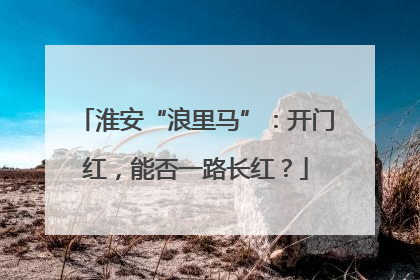 淮安“浪里马”：开门红，能否一路长红？