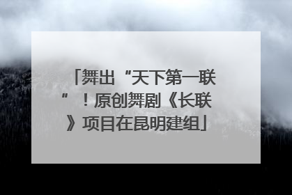 舞出“天下第一联”！原创舞剧《长联》项目在昆明建组