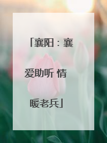 襄阳：襄爱助听 情暖老兵