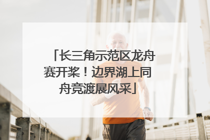 长三角示范区龙舟赛开桨！边界湖上同舟竞渡展风采