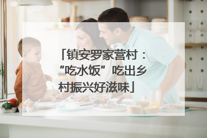 镇安罗家营村：“吃水饭”吃出乡村振兴好滋味