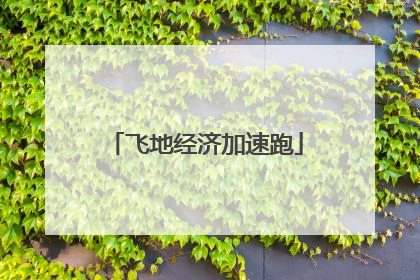 飞地经济加速跑