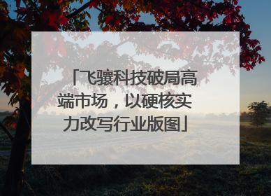 飞骧科技破局高端市场，以硬核实力改写行业版图
