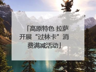 高原特色 拉萨开展“过林卡”消费满减活动