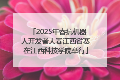 2025年睿抗机器人开发者大赛江西省赛在江西科技学院举行