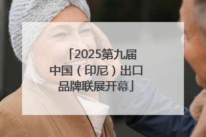 2025第九届中国（印尼）出口品牌联展开幕