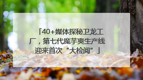40+媒体探秘卫龙工厂，第七代魔芋爽生产线迎来首次“大检阅”